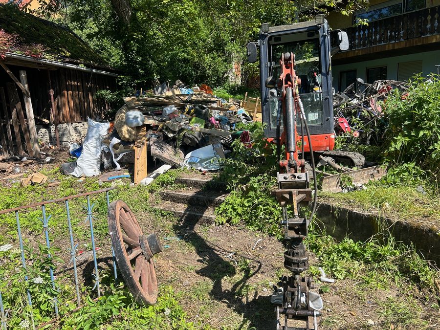 Minibagger Lichtenfels Foto 2