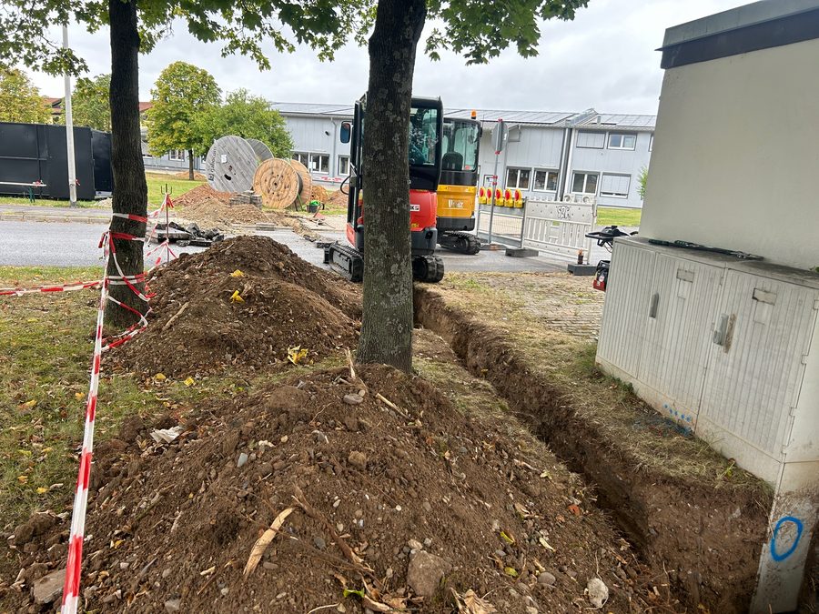Erdkabelverlegung und Leitungsgraben Foto 5