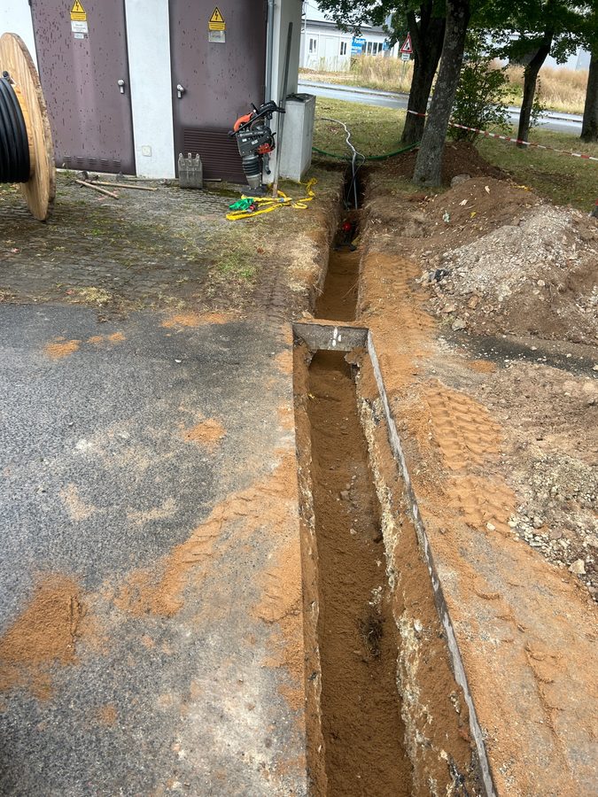 Erdkabelverlegung und Leitungsgraben Bamberg