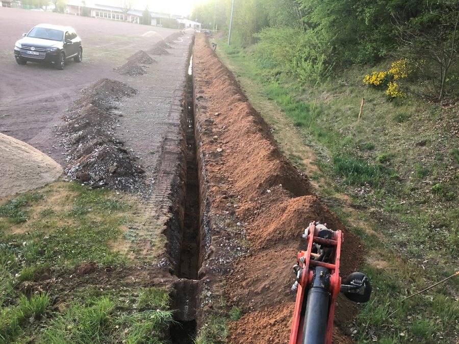 Erdkabelverlegung und Leitungsgraben Bamberg